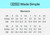 Orthofeet Hydra Cushioned Support Women's Sandals - Lifestyle - Shoe Size Chart - 3