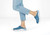 Orthofeet Iris Stretch Max-Cushion Support Women's Sneakers - Blue - Lifestyle View - 2