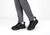 Orthofeet Journey Hands-Free Supportive Slip-On Men's Sneakers - Black/black - Lifestyle View - 8