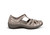 Orthofeet Juno Supportive Cushioned Women's Mary Jane - Pewter - Product View - 1