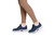 Orthofeet Kita Hands-Free Supportive Women's Sneaker - Navy/orchid - Lifestyle View - 8