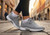 Orthofeet Kita Hands-Free Supportive Women's Sneaker - Gray - Lifestyle View - 7 Gray Glitter