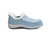 Orthofeet Lorin Wool Supportive Hands-Free Slipper-Shoe - Blue Shimmer - Product View - 1