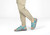 Orthofeet Maui Heel Strap Stretch Comfort Support Women's Sandal - Turquoise - Lifestyle View - 2