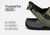 Orthofeet Neptune Hands-Free Support Men's Sandals - Olive - Feature Detail - 3