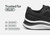 Orthofeet Relay Stretch Support - Midnight Black - Feature Detail - 4