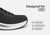 Orthofeet Relay Stretch Support - Midnight Black - Feature Detail - 5