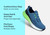 Orthofeet Relay Stretch Support - Blue/green - Comfort Benefits - 3