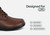Orthofeet Rosel Hands-Free Slip-On Supportive Women's Boots - Brown - Feature Detail - 4