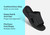 Orthofeet Sarasota Arch-Support Men's Sandals - Black - Comfort Benefits - 3