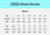 Orthofeet Sarasota Arch-Support Men's Sandals - Lifestyle - Shoe Size Chart - 3