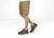 Orthofeet Saturn Hands-Free Max Cushion Support Men's Sandal - Brown - Lifestyle View - 8