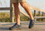 Orthofeet Saturn Hands-Free Max Cushion Support Men's Sandal - Navy - Lifestyle View - 7