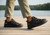Orthofeet Saturn Hands-Free Max Cushion Support Men's Sandal - Black - Lifestyle View - 8
