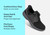 Orthofeet Siron Hands-Free Stretch Supportive Slip-On Men's Sneakers - Black - Comfort Benefits - 2
