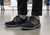 Orthofeet Siron Hands-Free Stretch Supportive Slip-On Men's Sneakers - Black - Lifestyle View - 7
