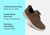 Orthofeet Siron Hands-Free Stretch Supportive Slip-On Men's Sneakers - Brown - Comfort Benefits - 2