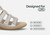 Orthofeet Tessa Supportive Heel Strap Women's Sandals - Platinum - Feature Detail - 5