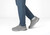 Orthofeet Tilos Hands-Free Support Stretch Men's Sneakers - Gray/gray - Lifestyle View - 8