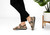 Orthofeet Venice Heel Strap Comfort Support Women's Sandal - Brown - Lifestyle View - 2 Brown