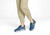 Orthofeet Venus Hands-Free Cushioned Arch Support Women's Sandals - Blue - Lifestyle View - 9