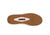 Orthofeet Wander Hands-Free Supportive Women's Sneakers - Burgundy - Sole View - 6