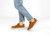 Orthofeet Wander Hands-Free Supportive Women's Sneakers - Camel - Lifestyle View - 8