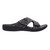 Revitalign Kholo Canvas Supportive Comfort Men's Sandals - Black - Product View - 1