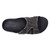 Revitalign Kholo Canvas Supportive Comfort Men's Sandals - Black - Product View - 7