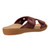 Revitalign Kholo Eyelet Supportive Orthotic Women's Sandals - Mulberry - Product View - 4