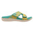 Revitalign Kholo Island Time Contoured Support Adjustable Fit Women's Sandals - Teal - Product View - 1