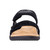 Revitalign Mirage Supportive Memory Foam Women's Sandals - Black - Product View - 3