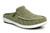 Revitalign Siesta Canvas Slide Supportive Orthotic Women's Shoes - Olive - Product View - 2
