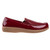 Revitalign Siesta Patent Slip-On Women's Shoes - Deep Red - Product View - 1
