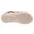 Revitalign Verona Shimmer Supportive Orthotic Women's Sandals - Pink - Product View - 6