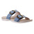 Spenco Crista Slide Women's Sandals - Blue Fog - Product View - 2