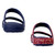 Spenco Fusion Slim Splash 2-Pack Women's Sandals - Bittersweet/navy - Product View - 5