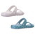 Spenco Fusion Slim Splash 2-Pack Women's Sandals - Blue Glass/white - Product View - 4