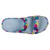 Spenco Fusion Slim Tropical Women's Sandals - Blue Glass - Product View - 7