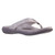 Spenco Victoria Cozy Memory Foam Support Women's Slippers - Grey - Product View - 2