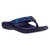 Spenco Victoria Floral Memory Foam Orthotic Support Women's Sandals - Peacoat - Product View - 2