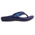 Spenco Victoria Floral Memory Foam Orthotic Support Women's Sandals - Peacoat - Product View - 1