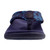 Spenco Victoria Floral Memory Foam Orthotic Support Women's Sandals - Peacoat - Product View - 3