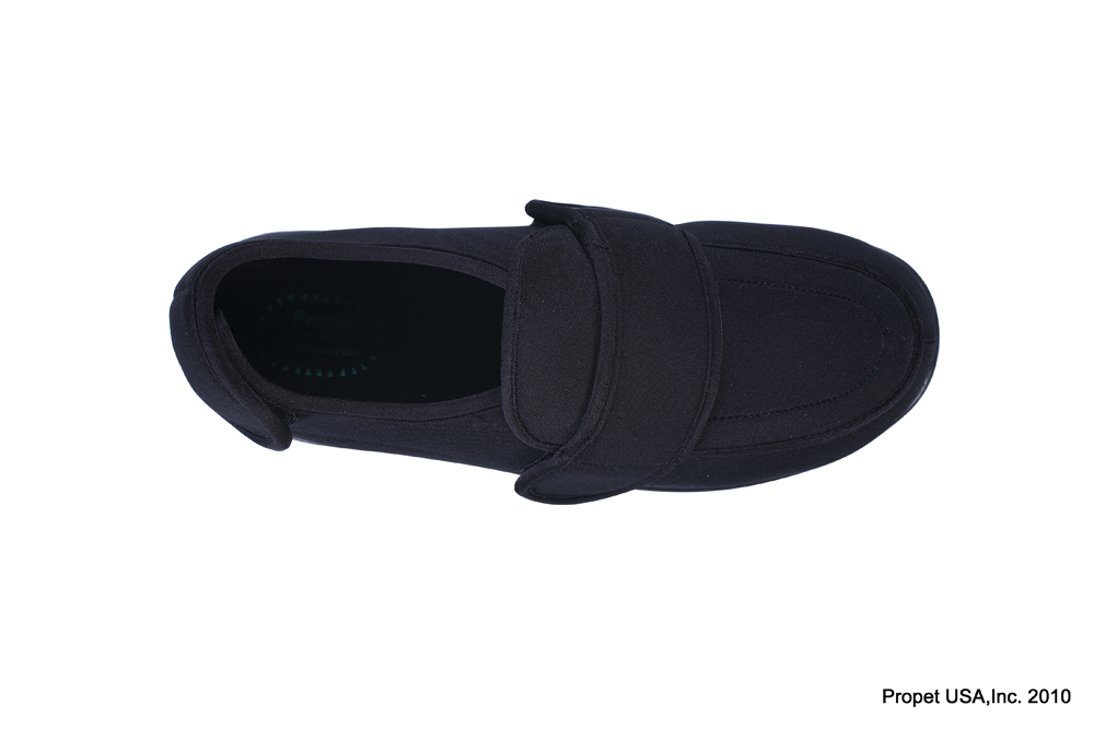 Propet Cronus Black Mens PedRx Stretchable Free Shipping