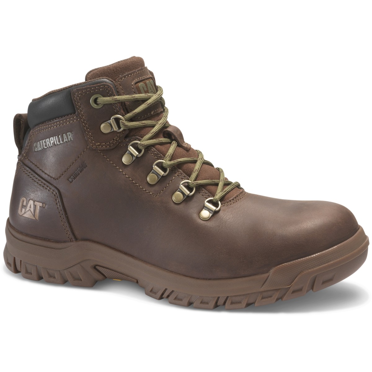 Caterpillar steel shop toe womens