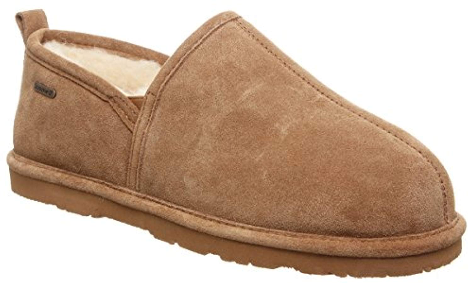 Bearpaw Men's Closed-Back Suede Sheepskin Slipper Maddox 2170M