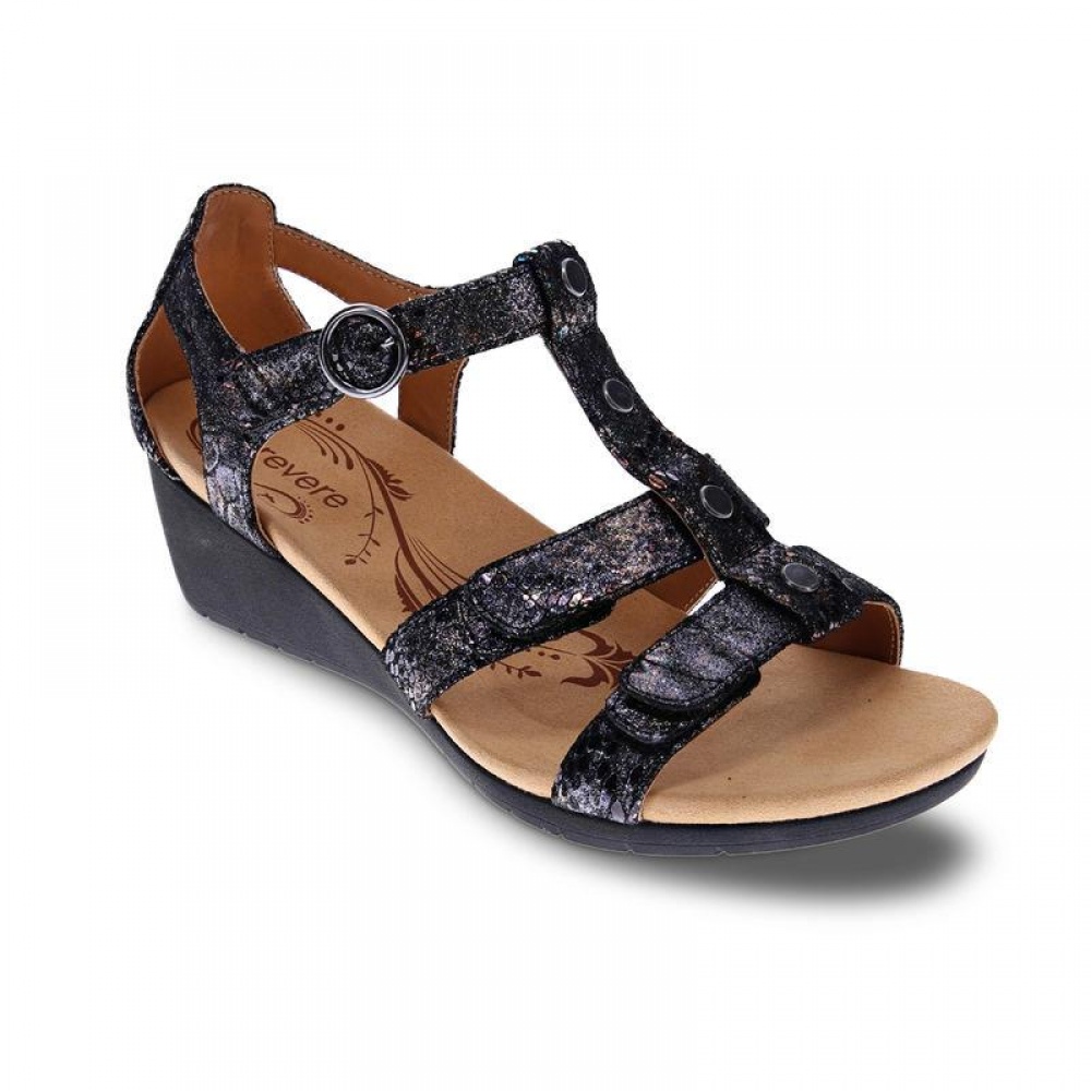 Revere Nassau Women's Closed Heel Wedge Sandal Free Ship