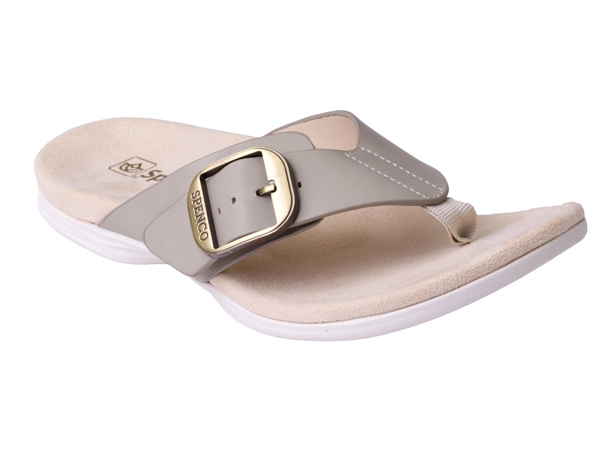 Spenco Sierra Leather Thong Arch Supportive Sandal