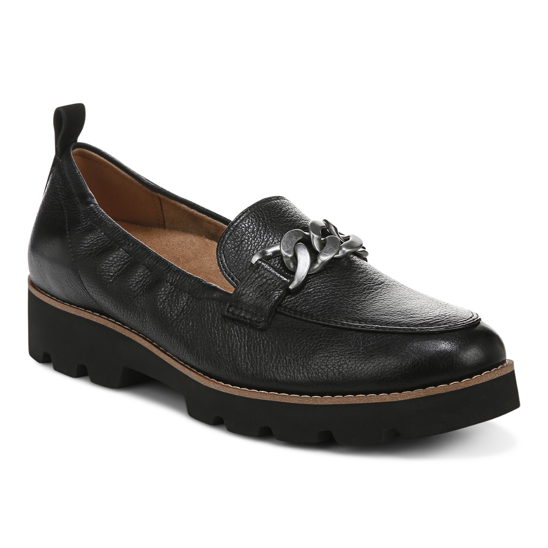 ●ONE BRILLIANT● CynthiaOB434Black Cynthia-OB434-Black Vionic Cynthia Womens Slip On Casual Shoe with Orthotic