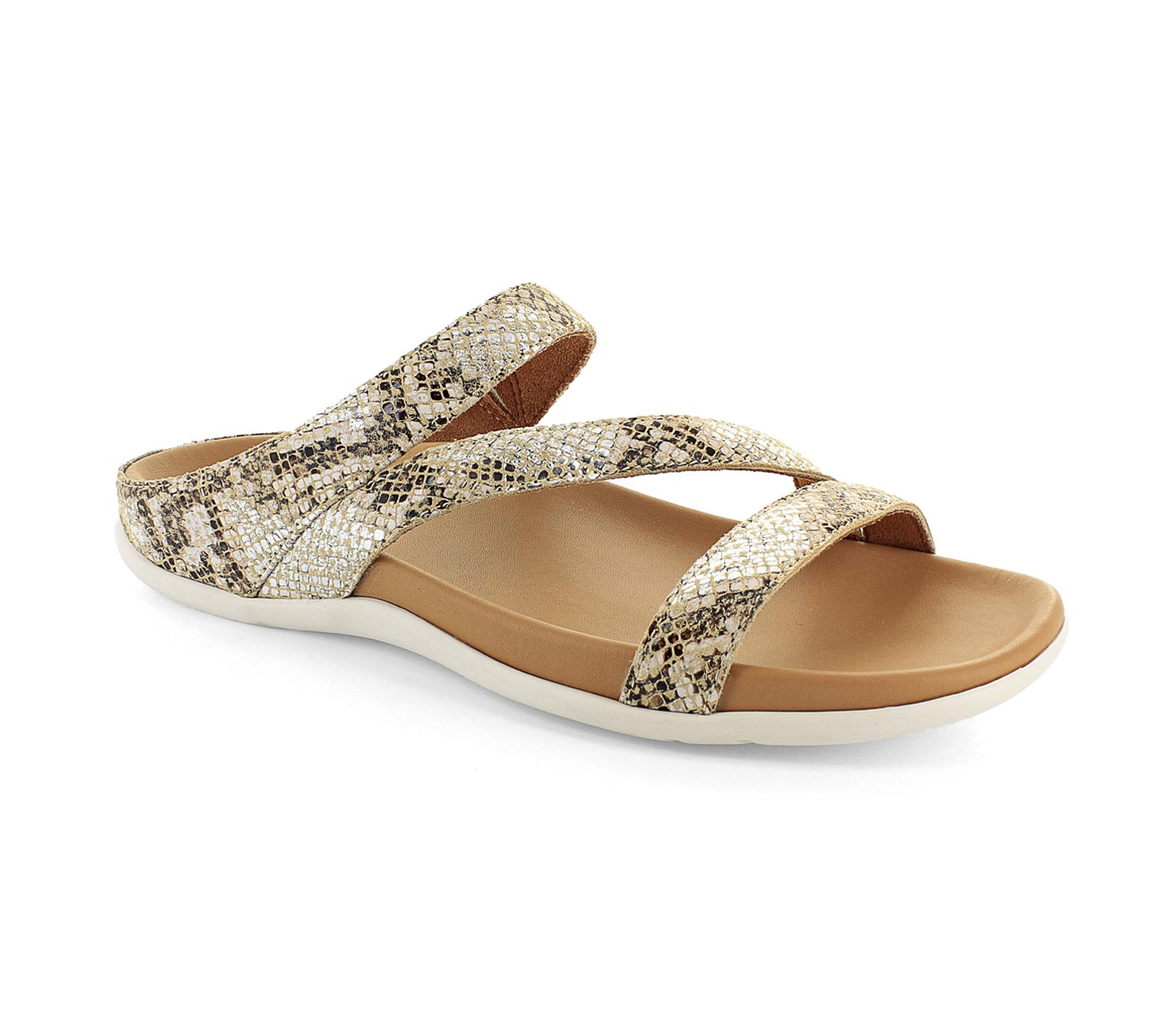【SCENERITY】Arch sandal Skechers Arch Fit Meditation Vegan Embellished Sandals